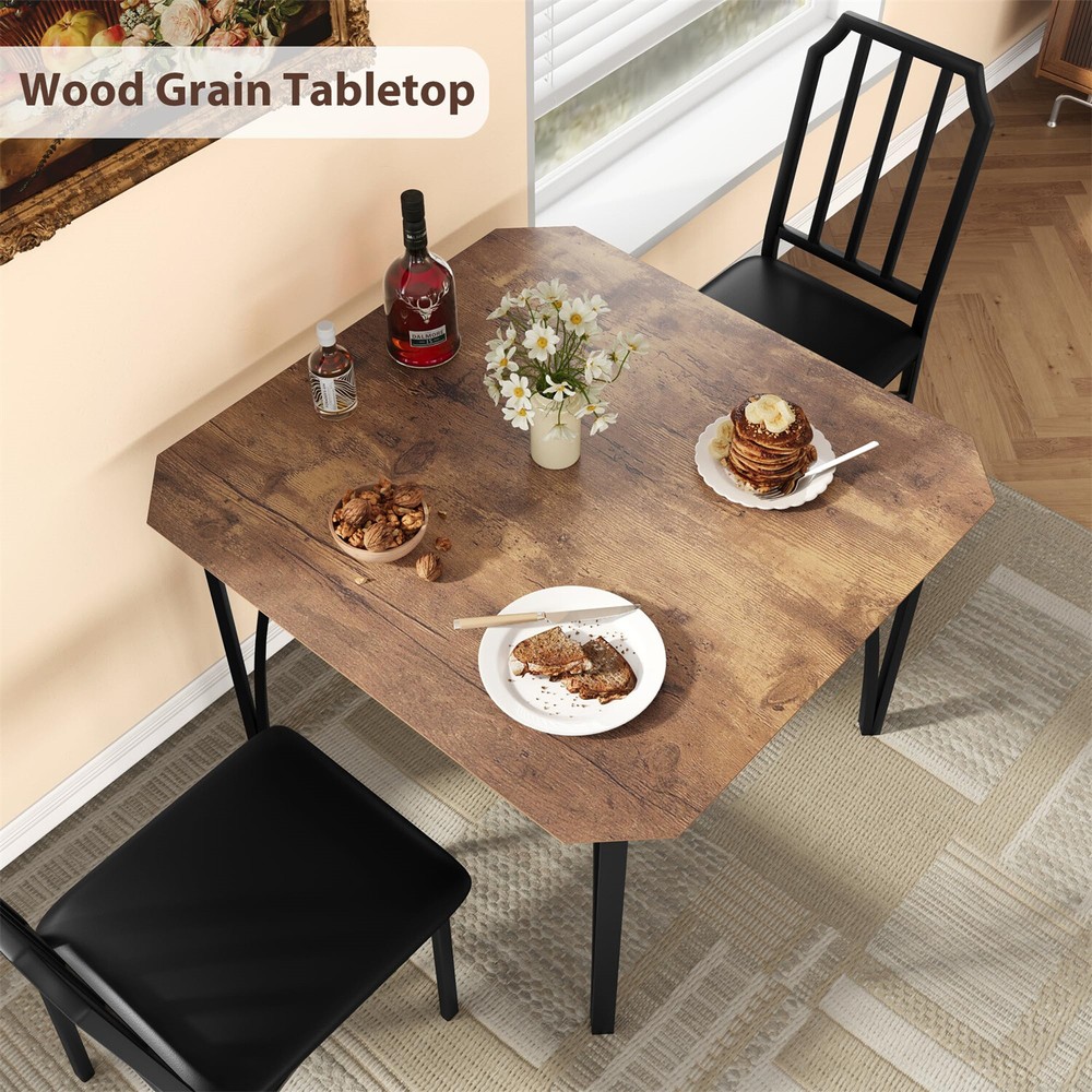 Dining Room Table Set for 2/4 Kitchen Table and Chairs for Kitchen Dining Room