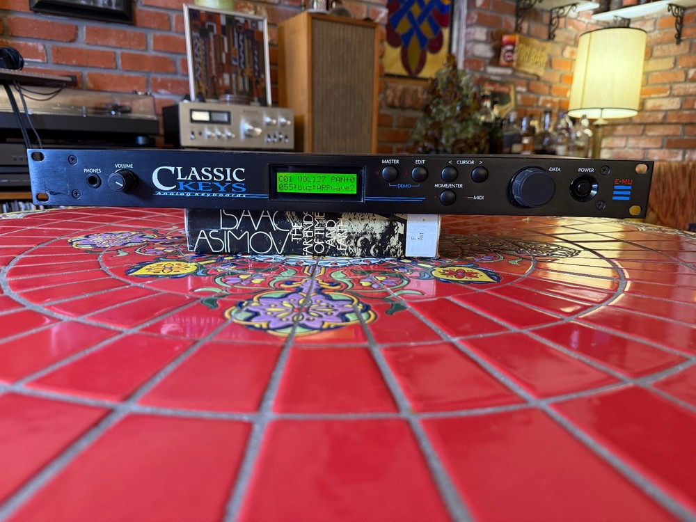 E-MU Systems Classic Keys Rackmount 32-Voice Sampler Module 1994