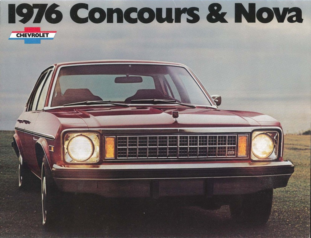 1976 Chevrolet Nova & Concours brochure