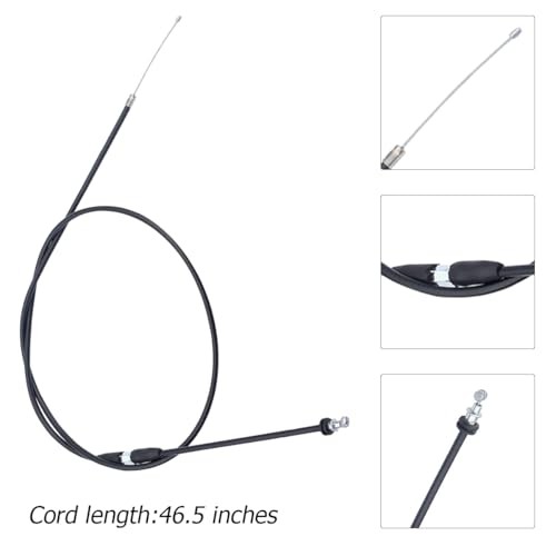 7/8'' 22mm Thumb Throttle Cable Accelerator Handle Assembly, Motorcycle