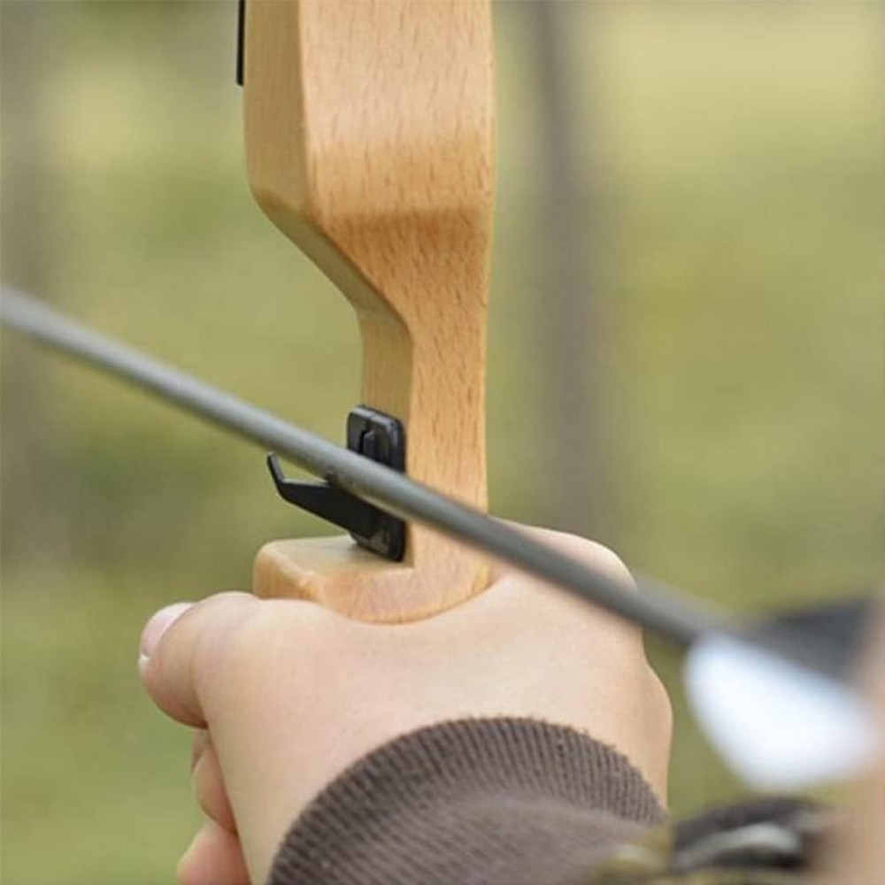6 Pack Arrow Rest Adhesive Black Recurve Bow