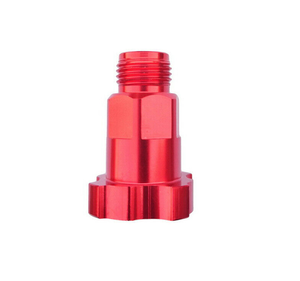 1PCS For Connector M16*1.5mm External Thread Red Spray Gun Adapter Universal