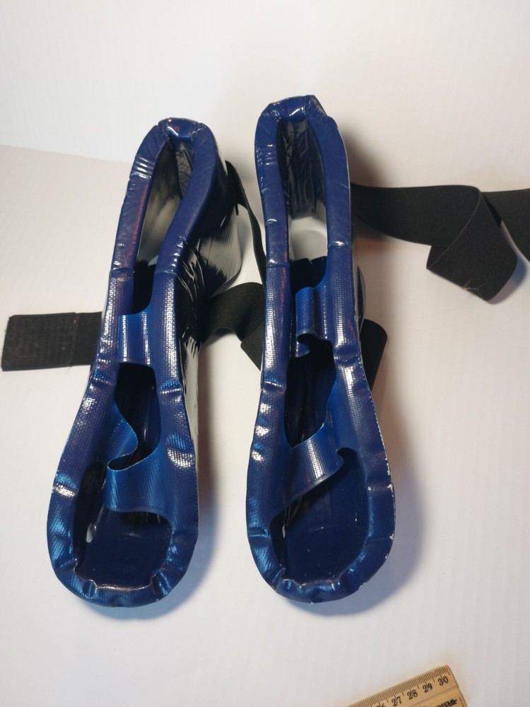 Blue Century Protective Sparing Boot wrap around straps open bottom