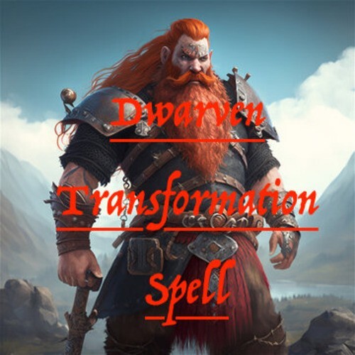 Dwarven Transformation Spell