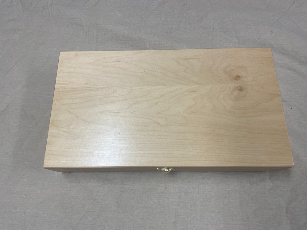 Hand Crafted Solid wood Storage boxes, gun case, display box. Maple Plain
