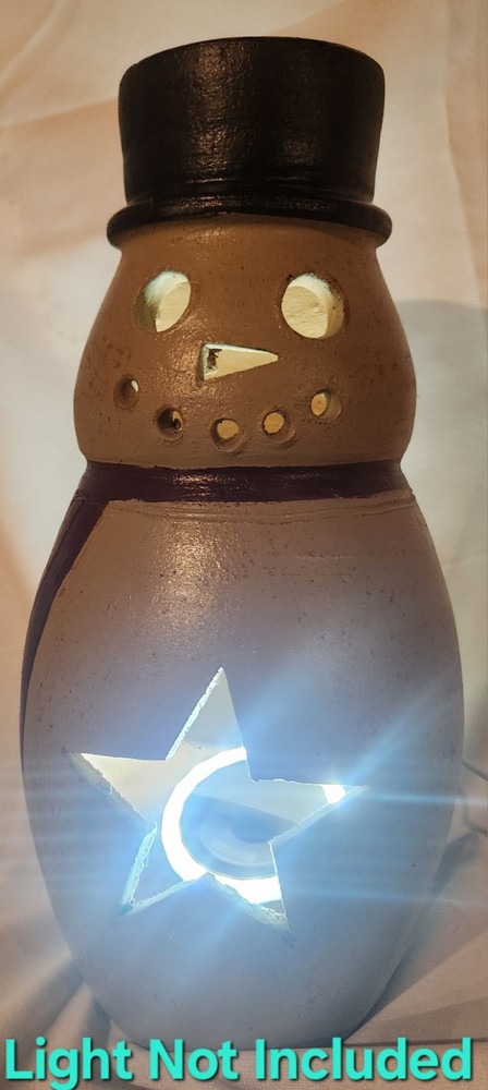 Ceramic Snowman Winter Decoration