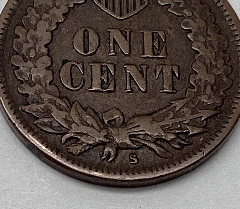 1908-S Indian Head Cent (B)