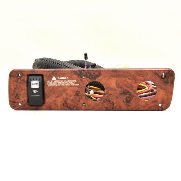 Rinker Boat Blower Dash Panel | Faux Woodgrain