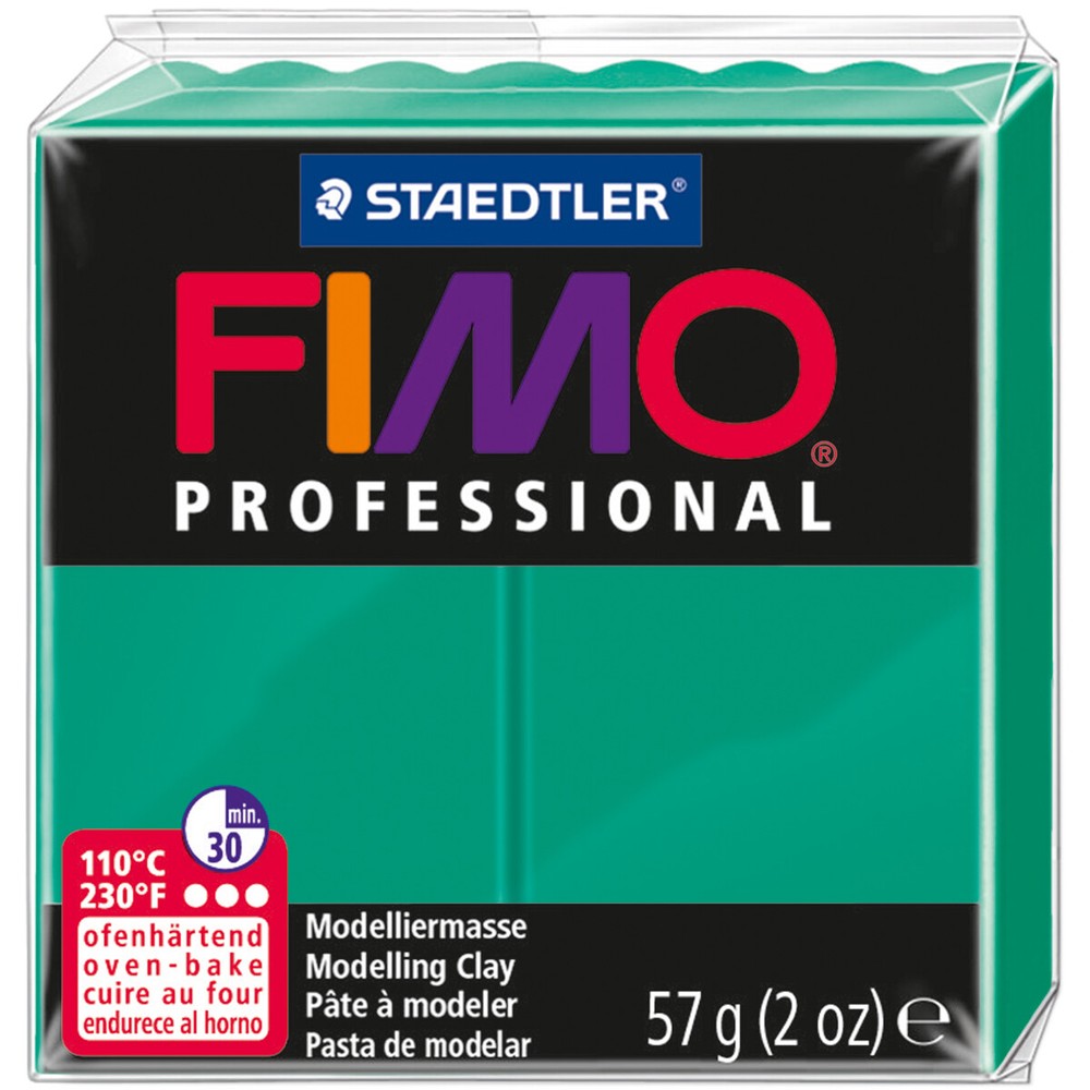 Fimo Professional Soft Polymer Clay 2oz Green
