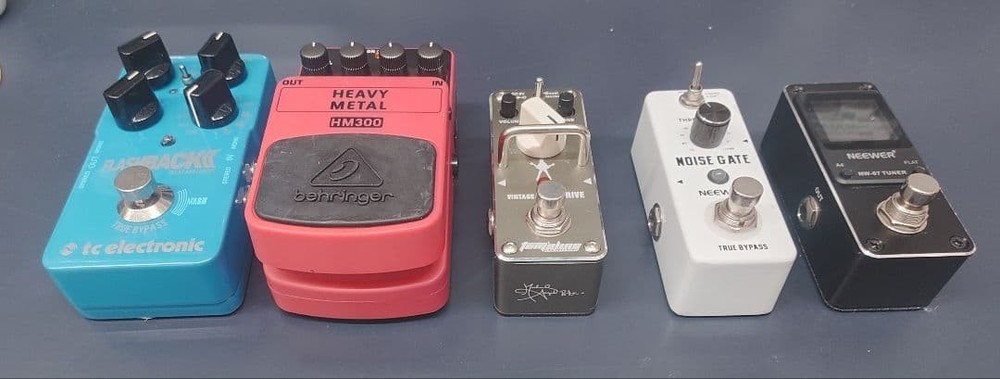 guitar effector board set