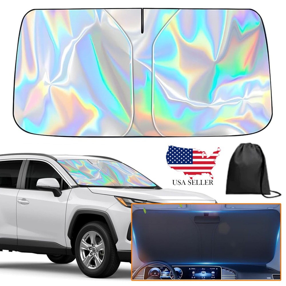 Car Sunshade Front Window Sun Shade Windshield Cover Visor UV Umbrella Foldable