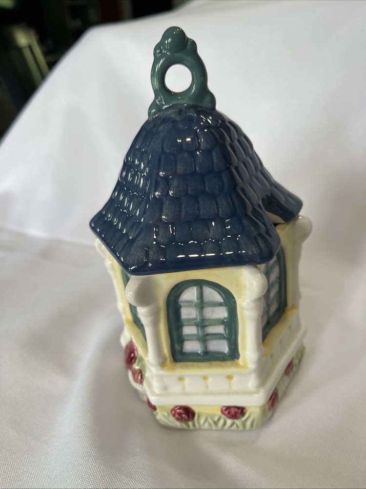 Cracker Barrel Sugar/Lid Gazebo Ceramic