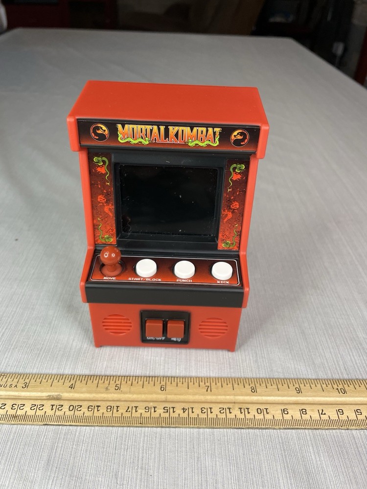Mortal Kombat Mini Arcade Classics Basic Fun 90’s Video **Works** No Box