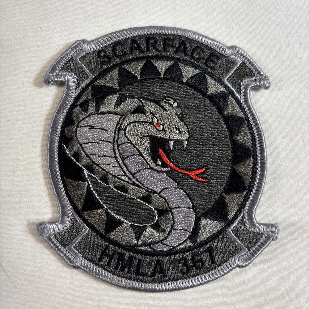 USMC HMLA-367 Scarface Subdued Patch