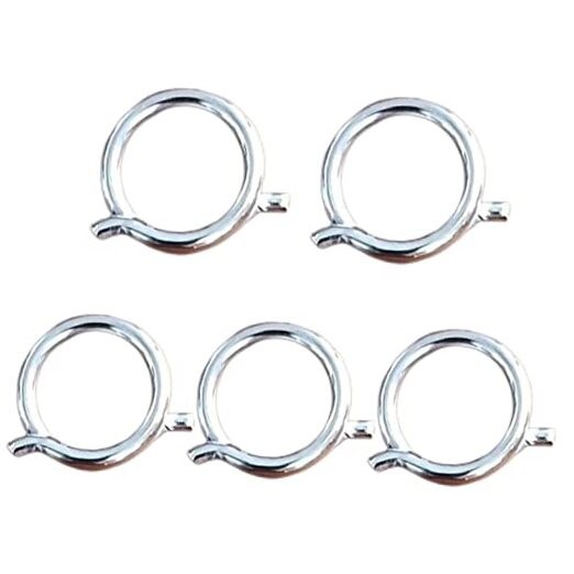 5 Pack Poultry Shears Spring Replacement Kitchen Shears Springs Loaded Ring