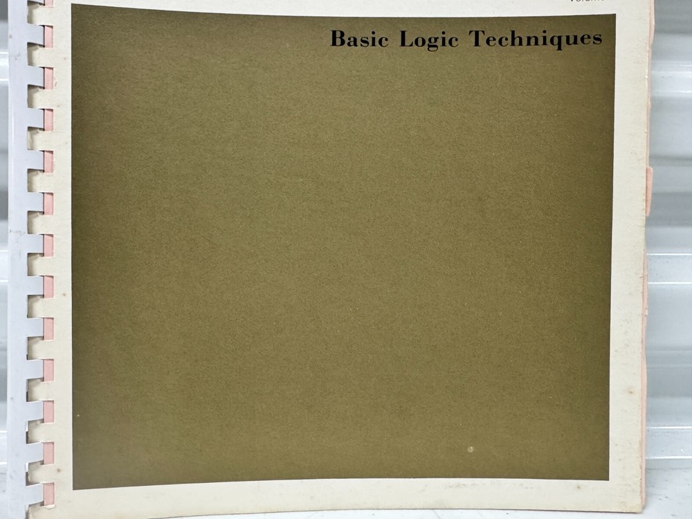 Collins Remote Heading & Basic Logic Techniques User Manual Book Original