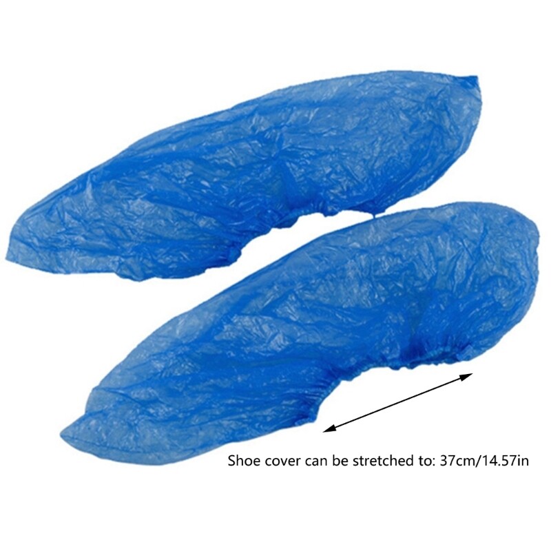 100PCS Boot Covers Disposable Overshoes