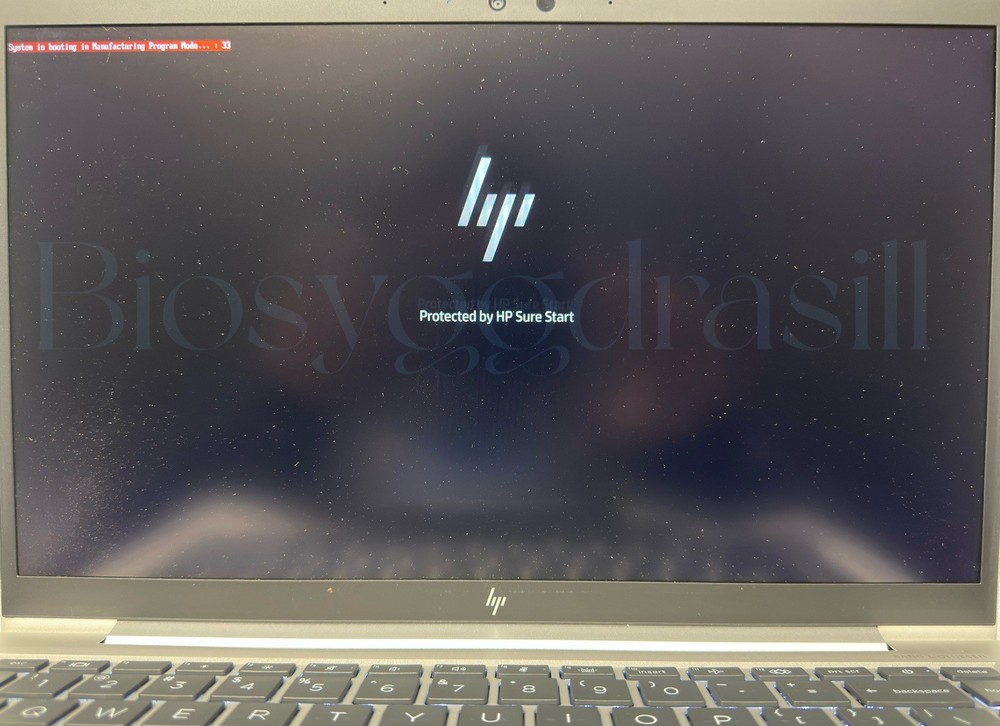 HP Pro Mini 400 G9 Desktop PC, ADMIN NO PASSWORD BIOS CHIP DA0F96MB8F0