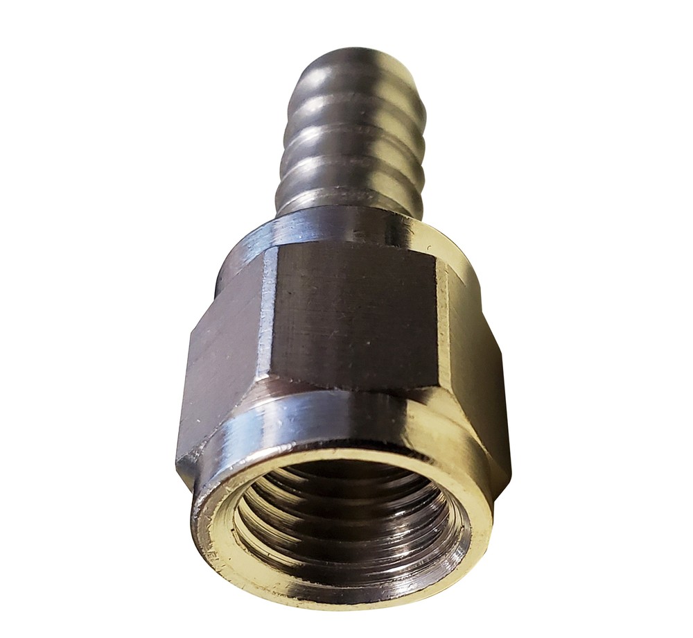 Swivel Nut/Stem 5/16 Barbed x 1/4 FFL