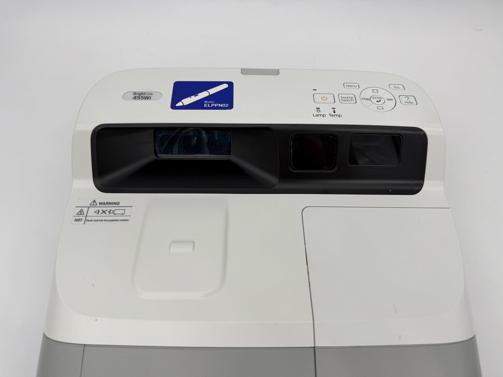Epson Brightlink 455Wi LCD Projector Model H440A USED