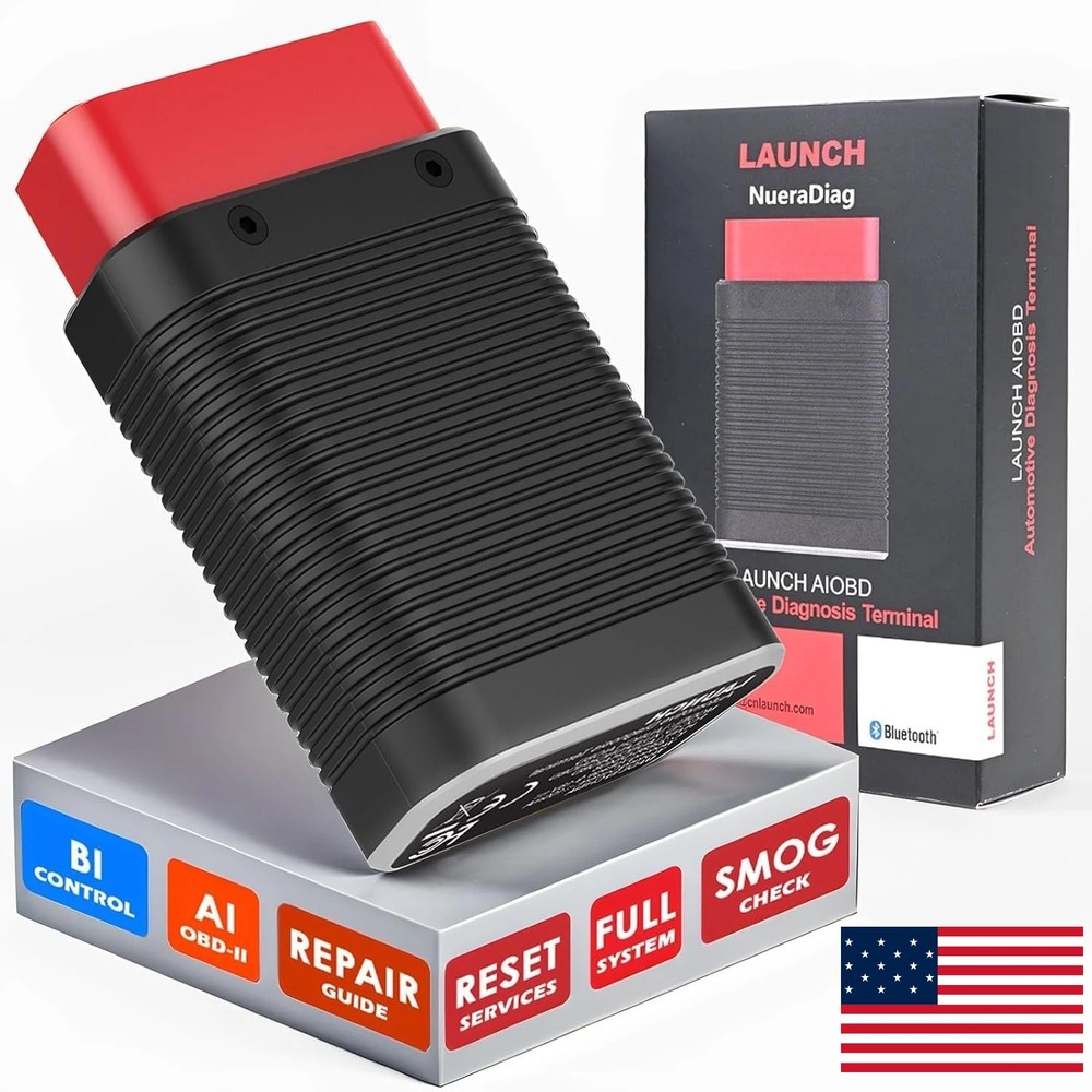 LAUNCH AIOBD Bluetooth OBD2 Scanner Full System Diagnostic For iPhone & Android