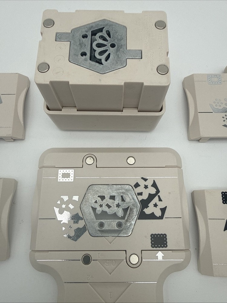 Creative Memories Border Maker Cartridge Set 5 Patterns + Tool Scrapbook Bundle