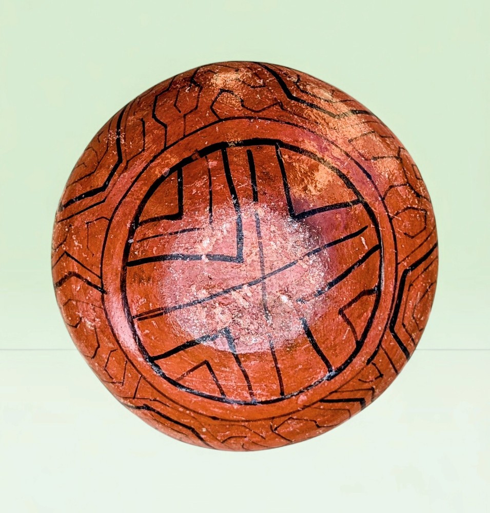 Shipibo-Conibo Tribe Polychrome Pottery Peruvian Handmade