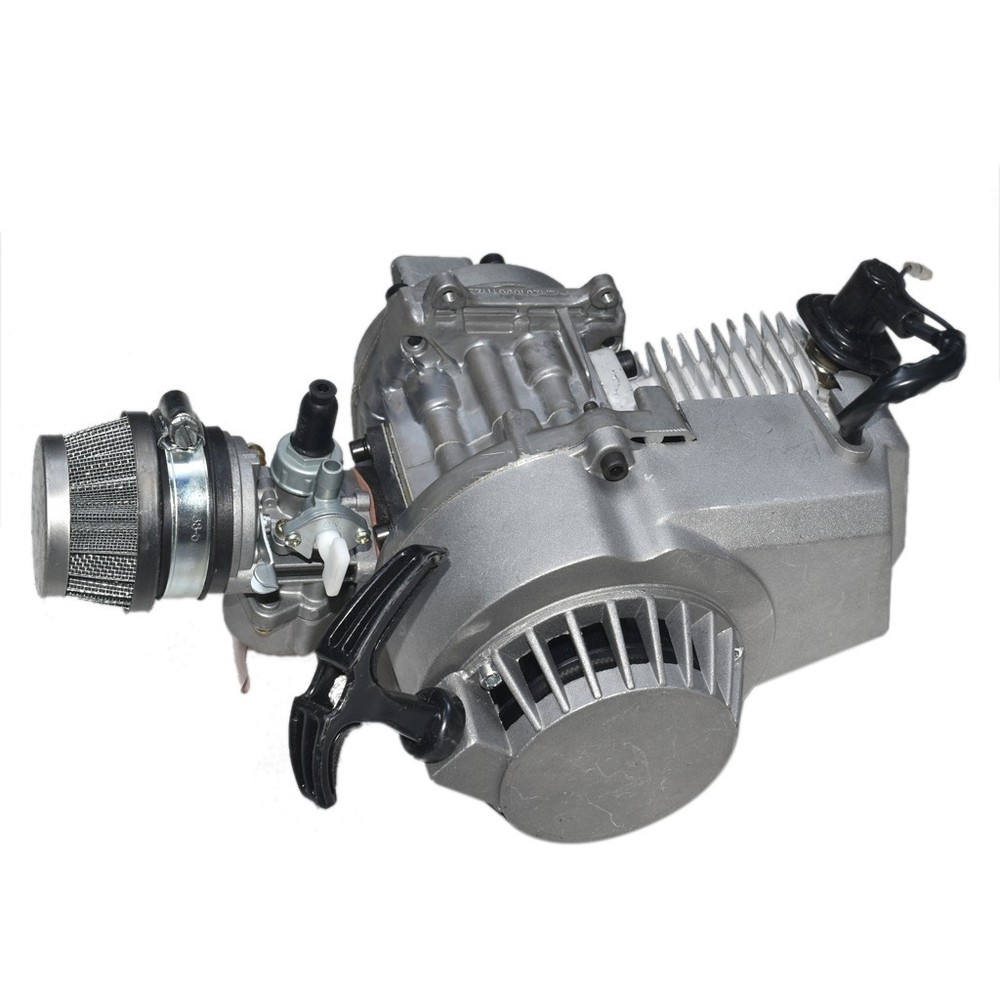 49cc 2 Stroke Pull Start Engine Motor+T8F Chain+Sprocket for Scooter Trike Drift