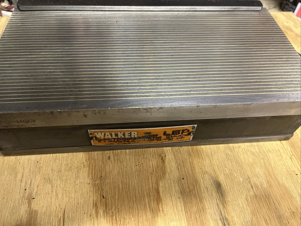 Walker LBP 12" x 6" Electromagnetic Surface Grinder Chuck With Smart Controller