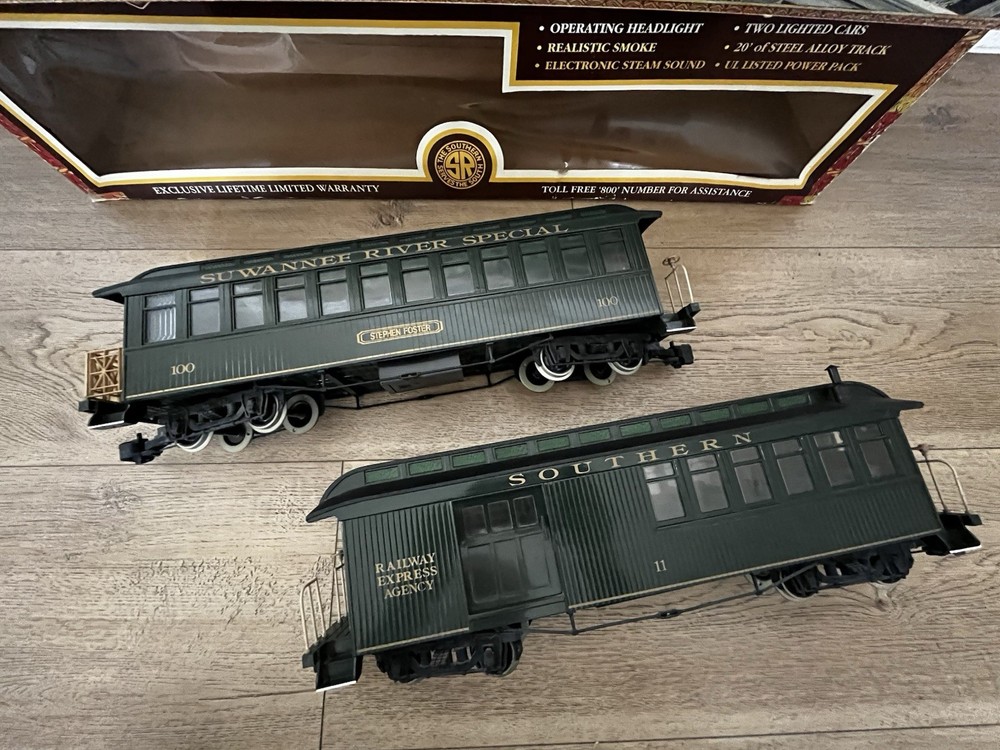 Bachmann G Scale Suwannee River Special Steam Train Set