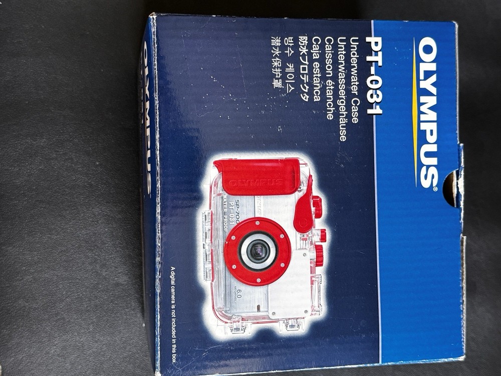 Olympus PT-031 Underwater Camera Housing with Box