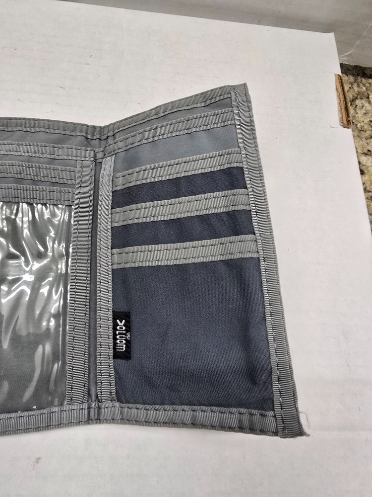 Volcom Tri-fold Wallet Vintage Gray