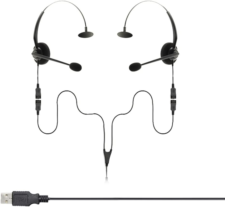 Project Telecom Monaural Noise-Cancelling USB-A / USB-C Training Kit (210426)