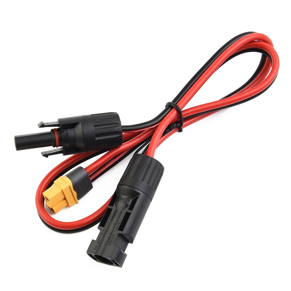 Charging Cable Connection Cable 12AWG Female Solar Panel Low Resistance
