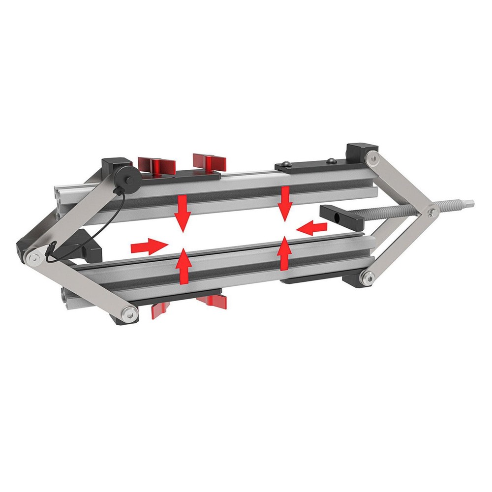 4 Way Pressure Panel Clamp Practical Equipment Woodworking Panel Fixing Clip