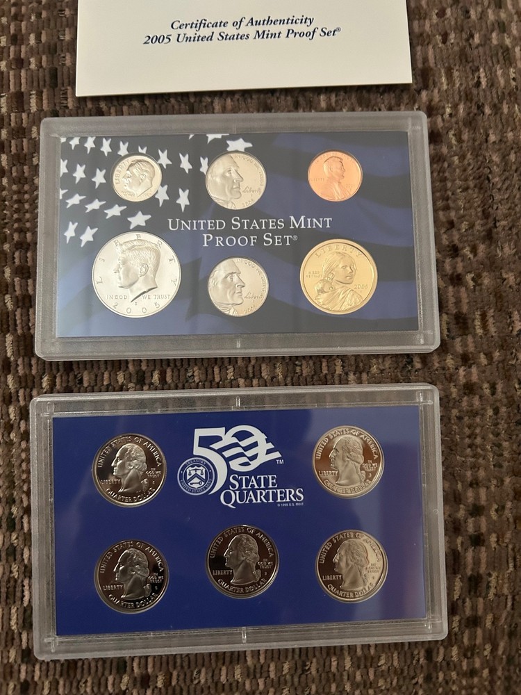 us mint proof set lot (15 sets total)