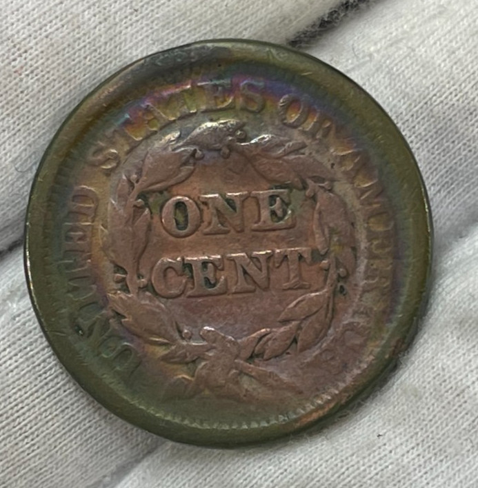 1851 US One Large Cent Coin