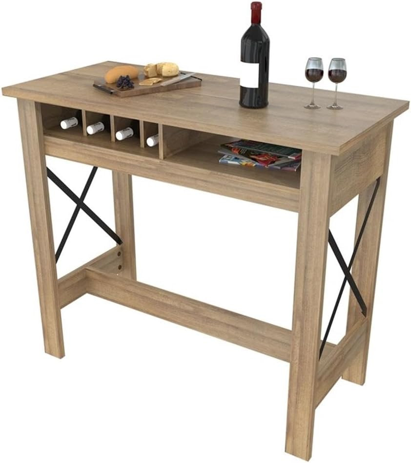 Amaretto Pub/Home Office Table - Stylish & Functional Work Space Solution