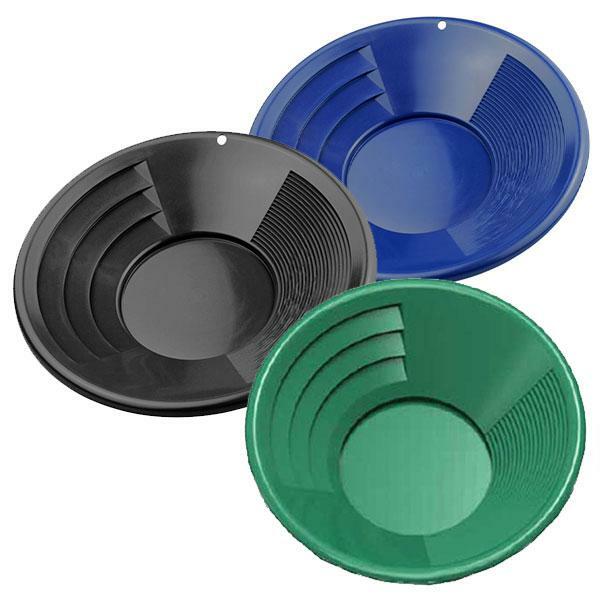 3 pack 12" PANNING GOLD PANS