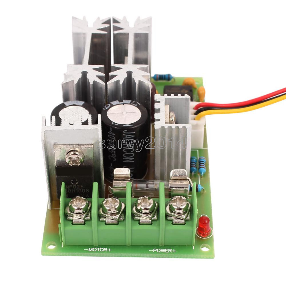 20A Universal DC10-60V PWM HHO RC Motor Speed Regulator Controller Switch