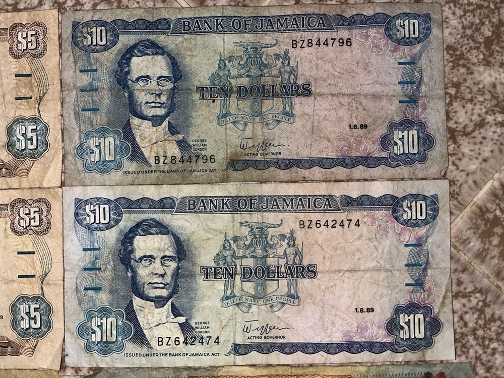 Jamaican Bank Notes