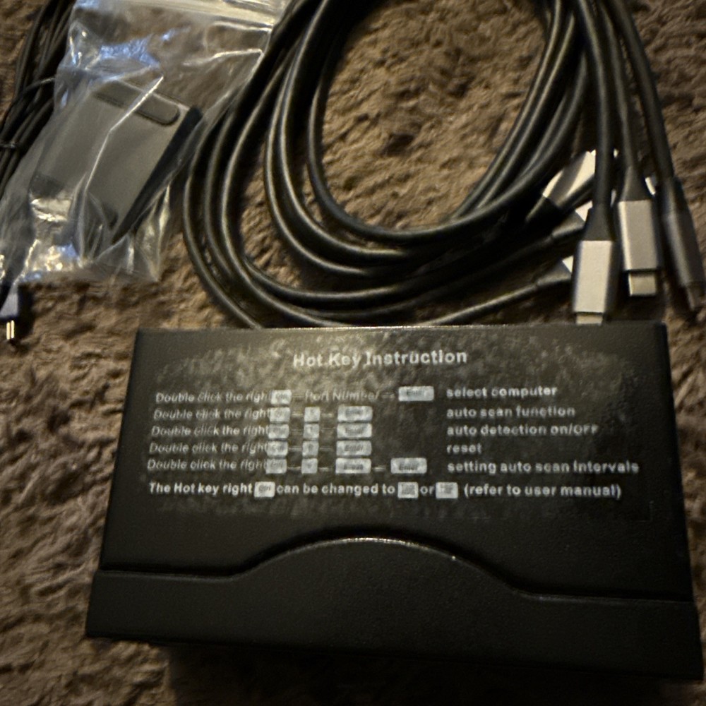 Type-C KVM CKL -622T Switch, 2 Computers, HDMI, New