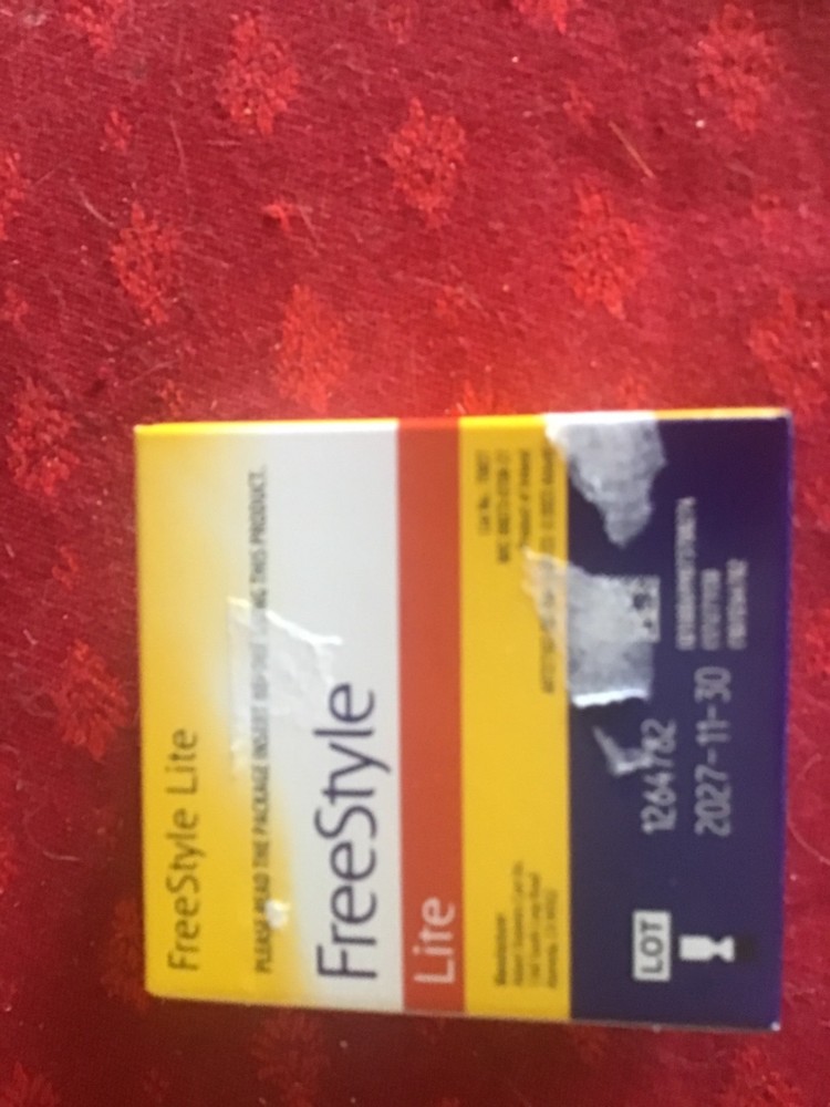freestyle lite test strips 100
