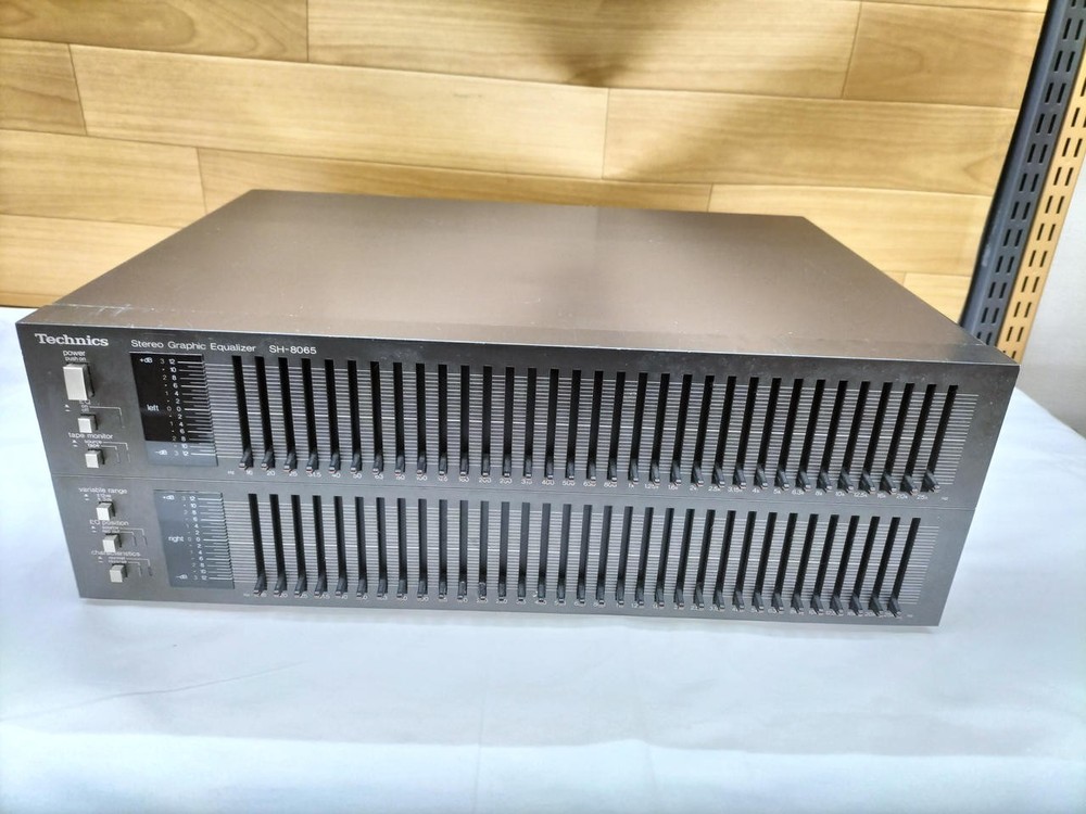 Technics SH 8065 Stereo Graphic Equalizer Black Japan
