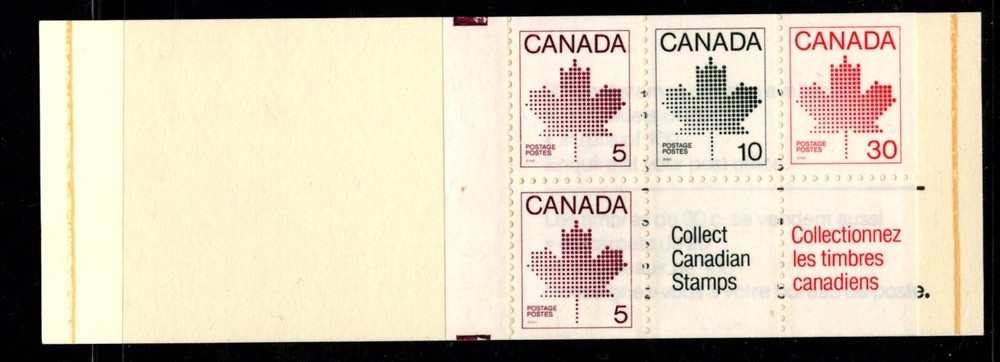CANADA - MINT BOOKLET - VFNH - UNITRADE - BK82a (945a) - P.E.I. - MAPLE LEAF