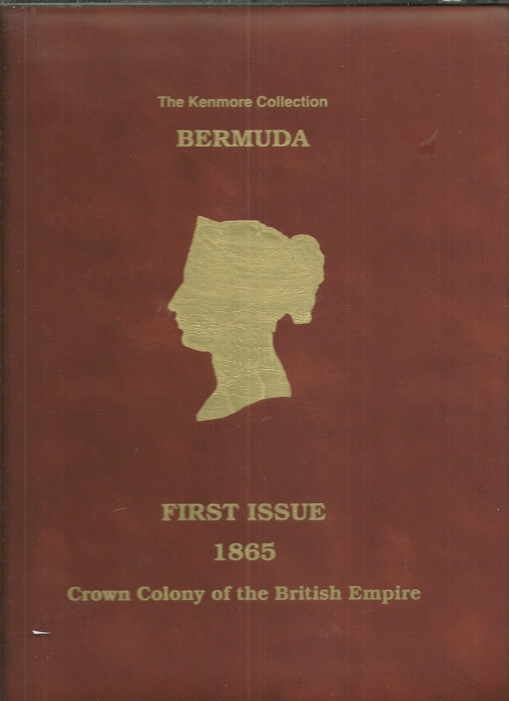 BERMUDA 1865 FIRST ISSUE LH, OG (P407)