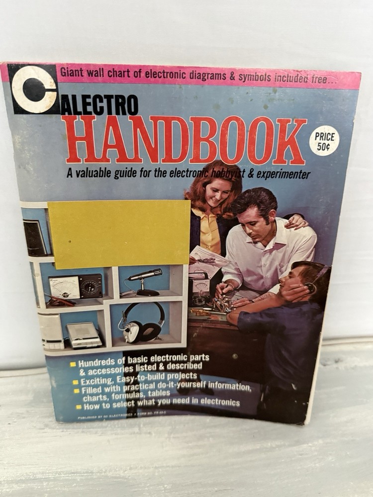 Alectro Handbook Guide Book Catalog Parts Electronics