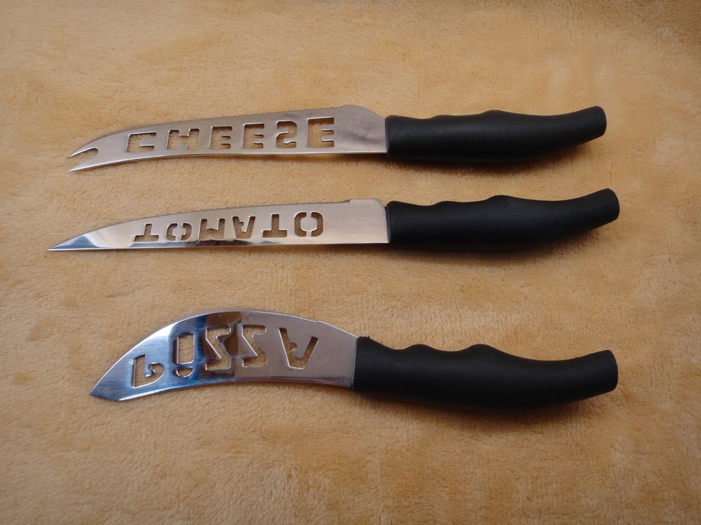 Forever Sharp TOMATO CHEESE and PIZZA Knives