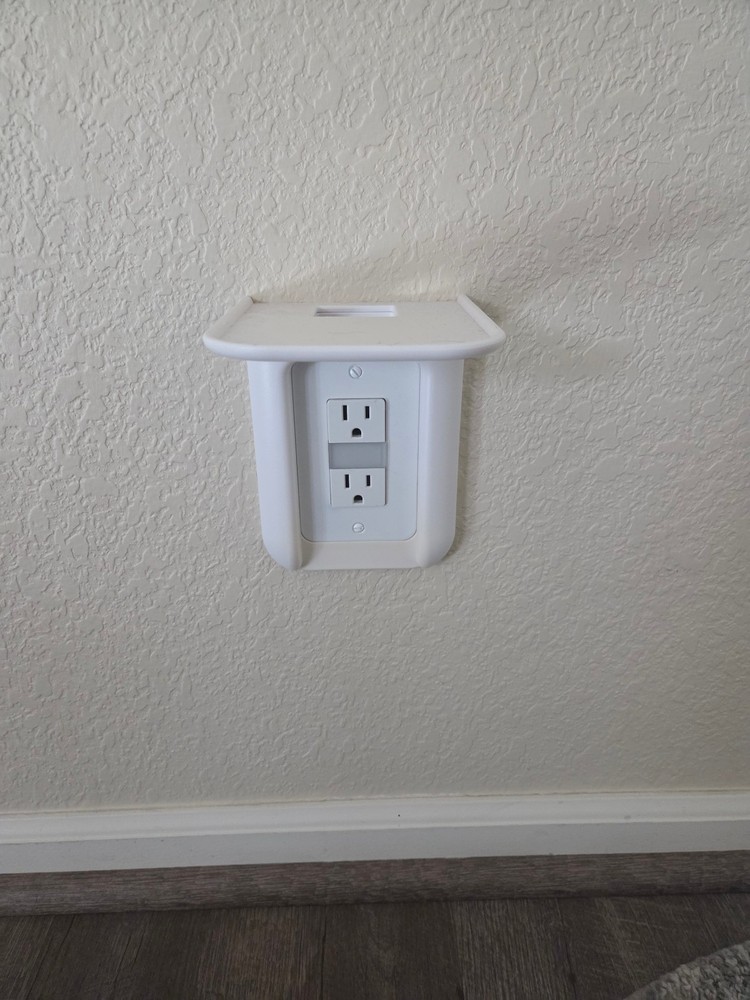 Google Home Mini 1st Generation + Outlet Shelf; TESTED Working