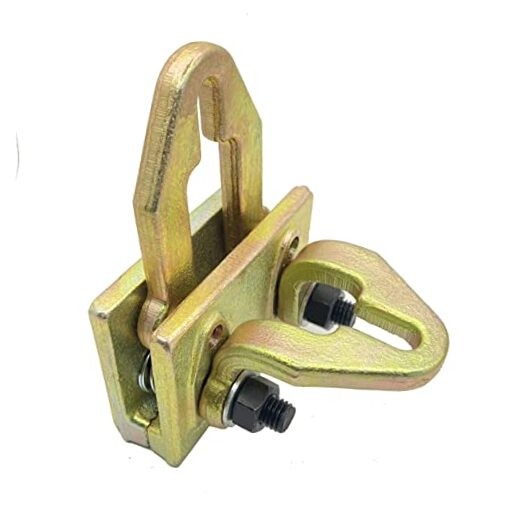 Self Tightening Clamp Puller, 5 Ton Right-Angle Two-Way Auto Body Pull Clamp,
